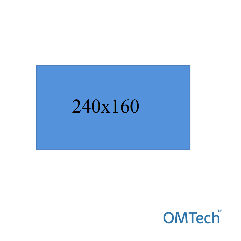 Покриття операційне OMTech™ 240см х 160см (ламінований спанбонд - 45 г/м2), стерильне